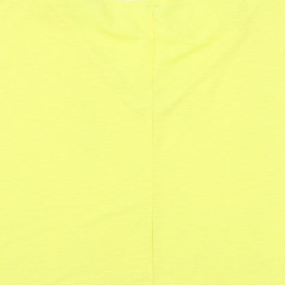 OVS Womens Yellow  Jersey Basic Blouse Size M