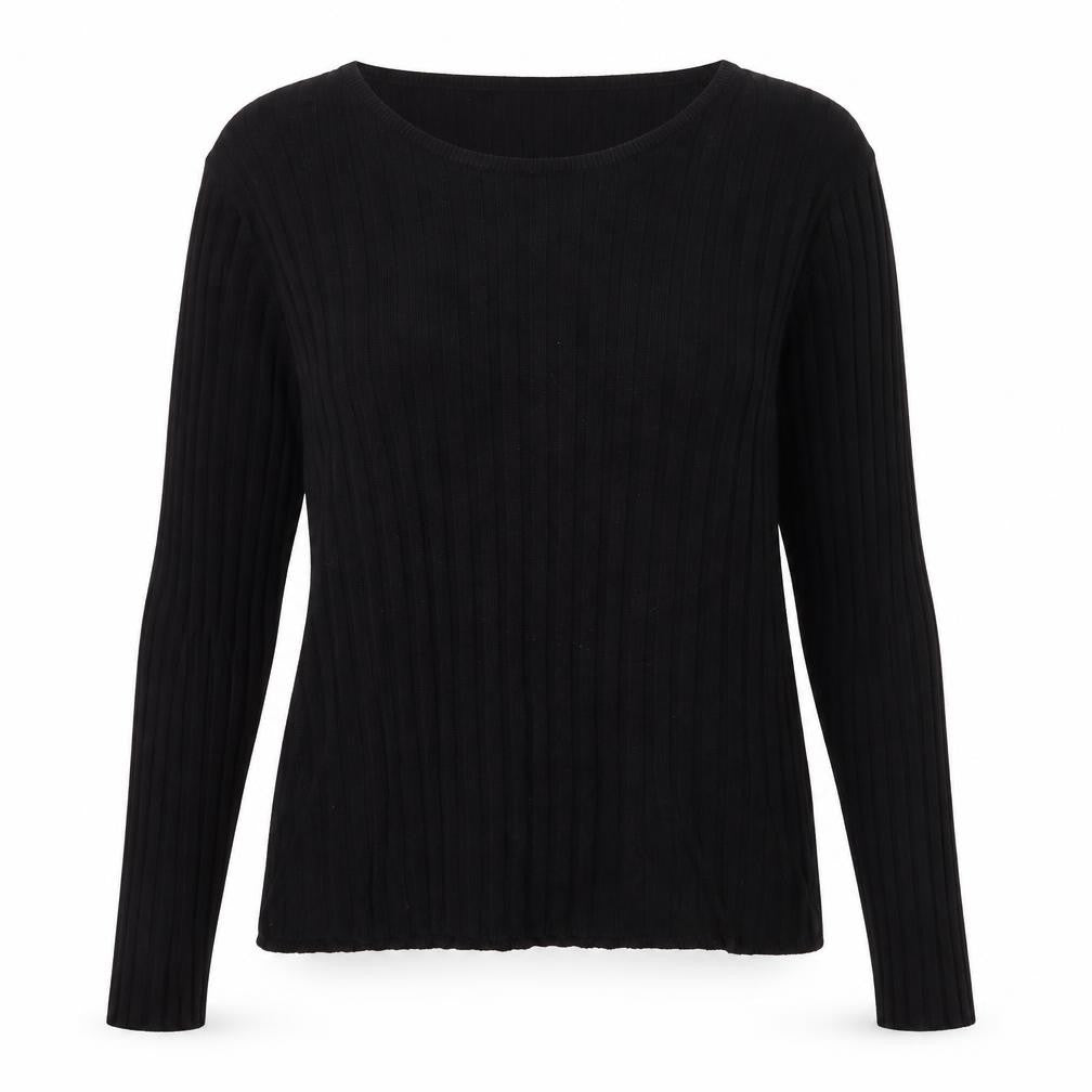 New Look Womens Black  Knit Pullover Jumper Size L