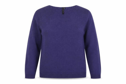 Essentials Womens Blue  Knit Pullover Jumper Size 10