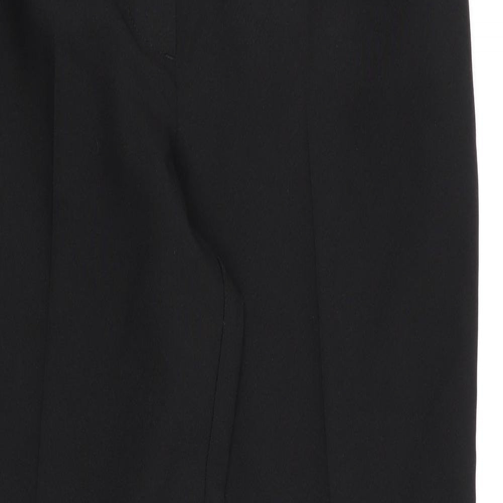 Preworn Womens Black   Trousers  Size 30 in L31 in