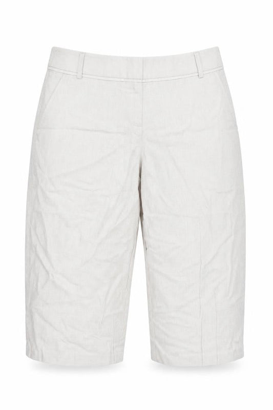 Preworn Womens Beige   Capri Trousers Size 30 in