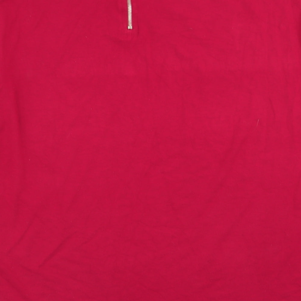 Select Womens Red   Basic T-Shirt Size 10