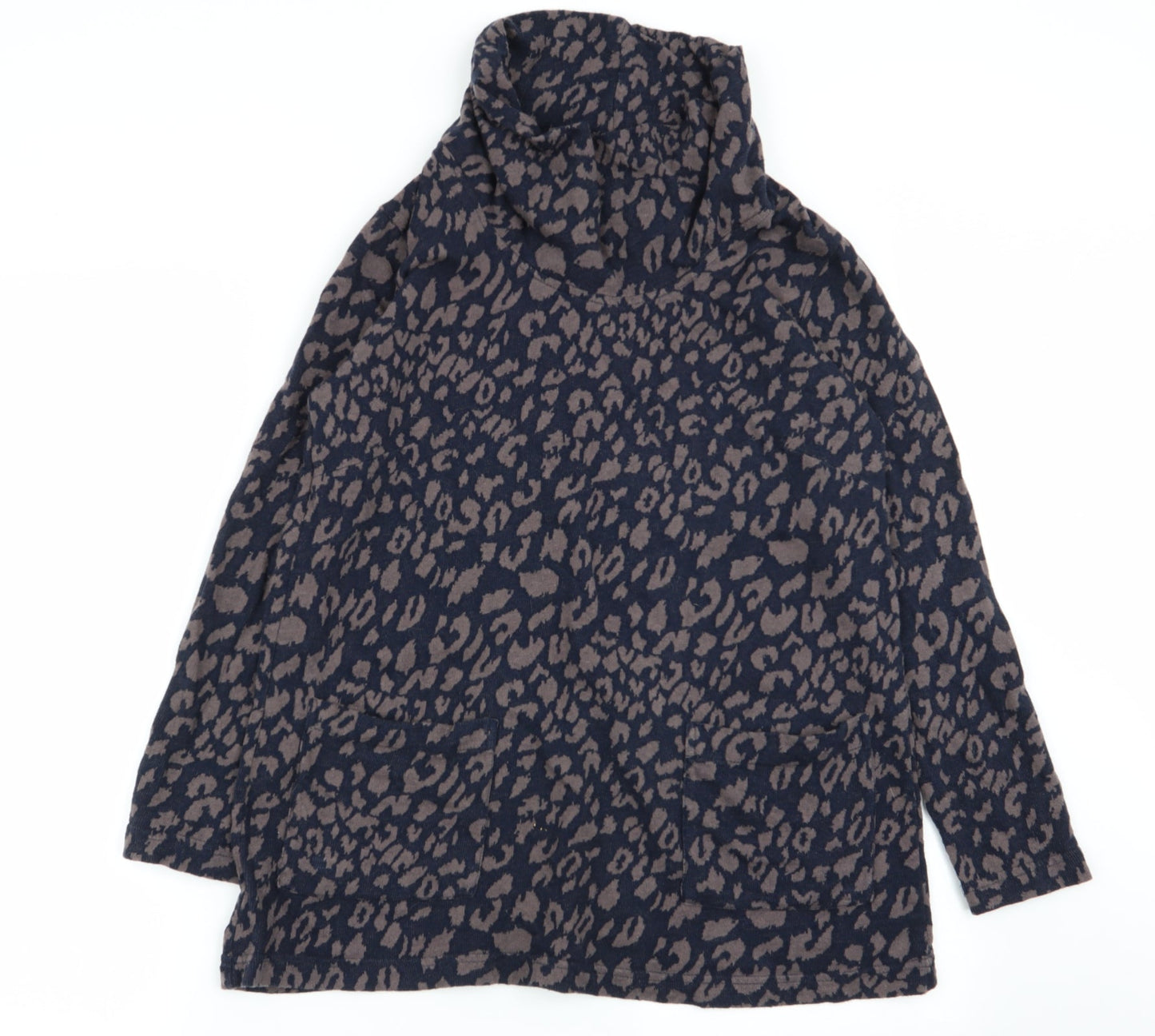 Capri Womens Multicoloured Animal Print  Pullover Jumper Size XS