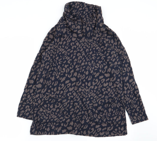 Capri Womens Multicoloured Animal Print  Pullover Jumper Size XS