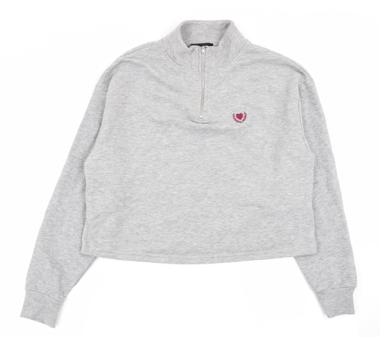 New Look Womens Grey   Pullover Jumper Size 10