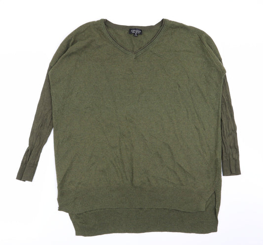 Topshop Womens Green   Pullover Jumper Size 8