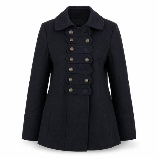 Asda George Womens Blue   Overcoat Coat Size 12