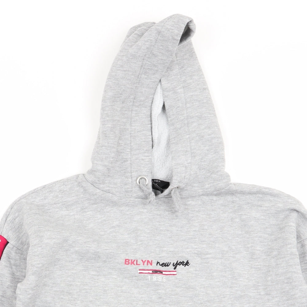 New Look Girls Grey   Pullover Jumper Size 9 Years