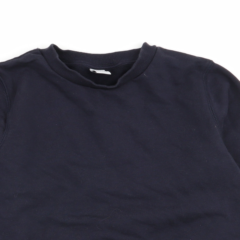 Tu Boys Blue   Pullover Jumper Size 9 Years  - school jumper