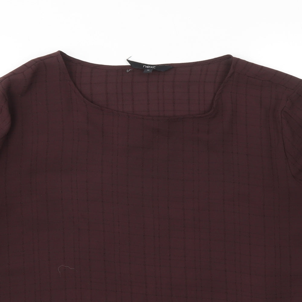 NEXT Womens Red   Basic Blouse Size 14