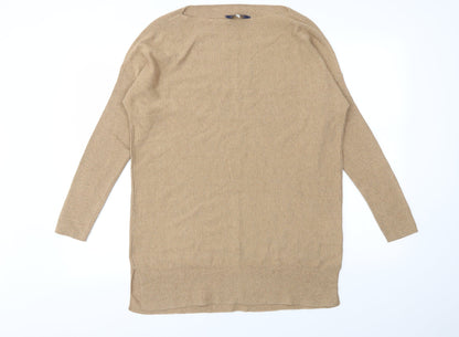 Preloved JOUELS Womens Beige   Pullover Jumper Size 10 - Front