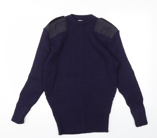 Preworn Girls Blue   Pullover Sweatshirt Size L