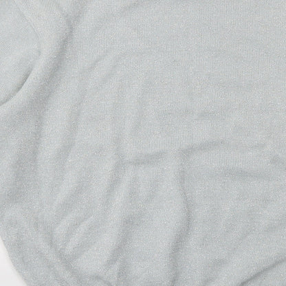 Preloved Hauber Womens Grey   Basic T-Shirt Size 12 - Label