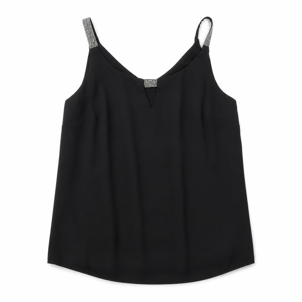Dorothy Perkins Womens Black   Basic Blouse Size 8