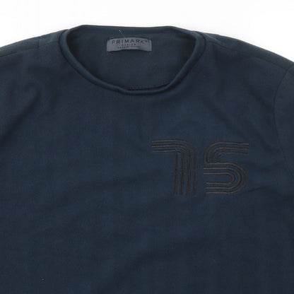 Primark Mens Blue   Pullover Sweatshirt Size M