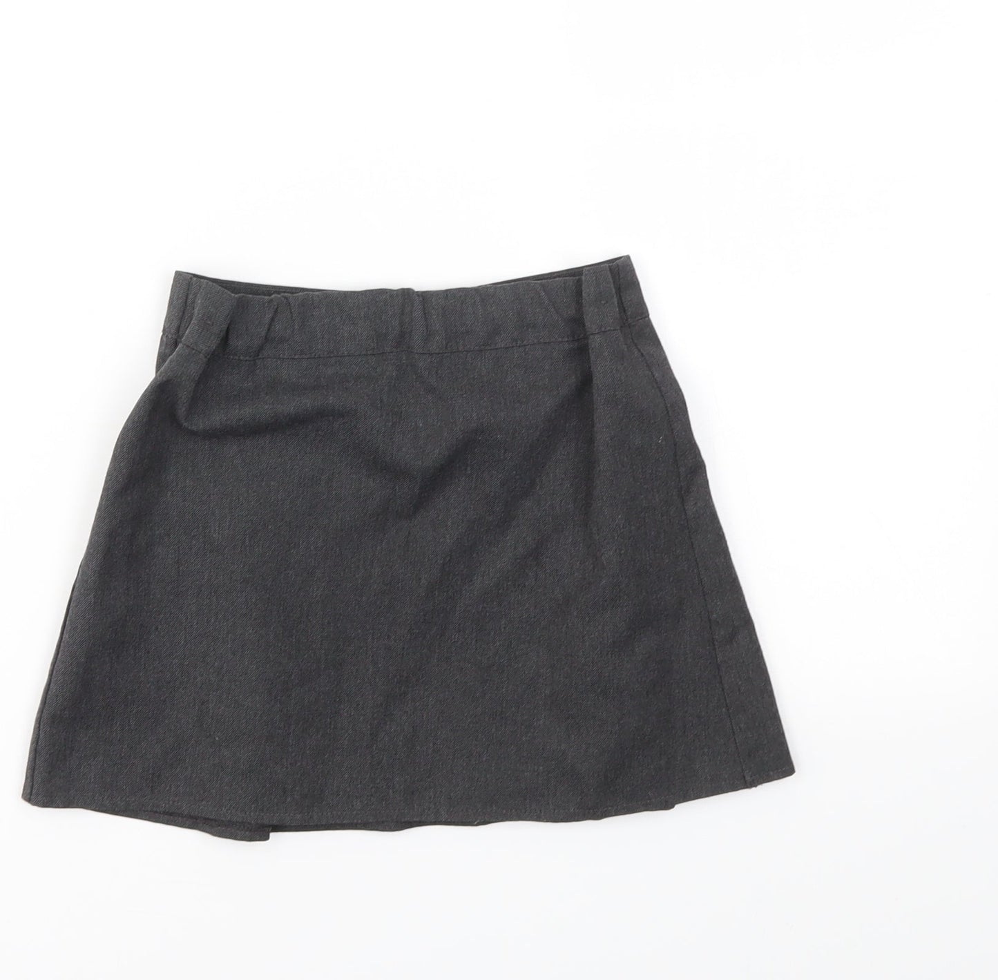 M&S Girls Grey   A-Line Skirt Size 3-4 Years