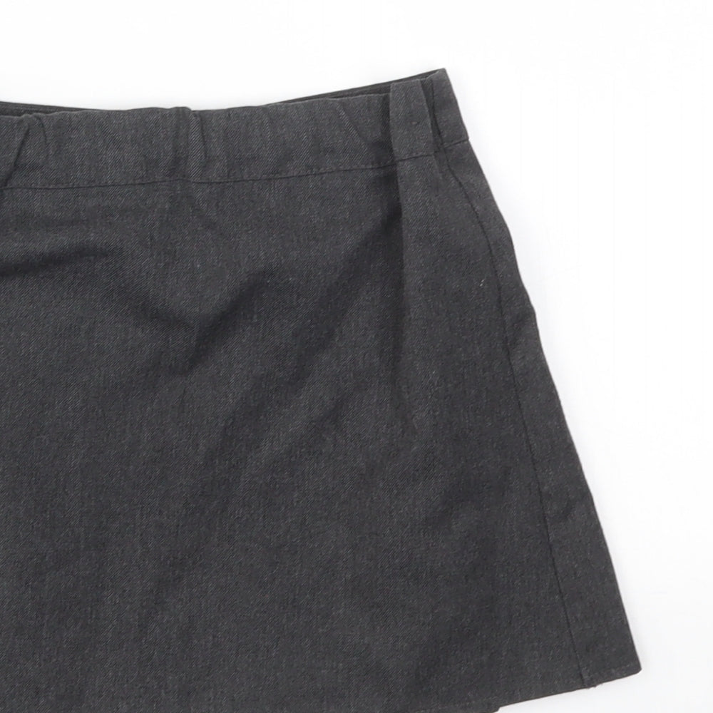 M&S Girls Grey   A-Line Skirt Size 3-4 Years