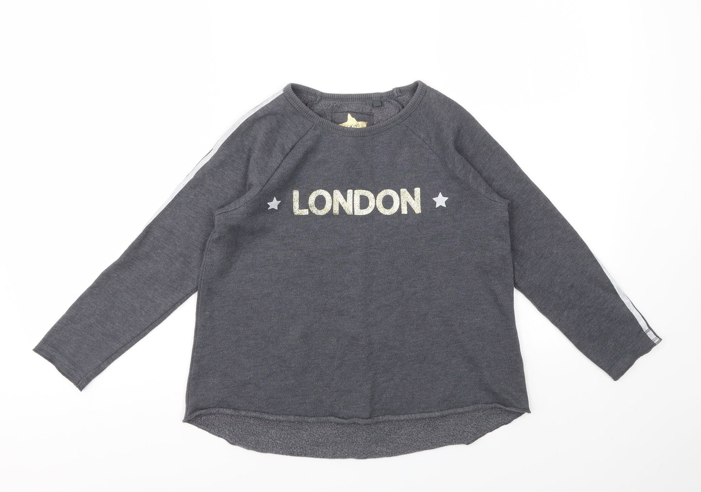 NEXT Girls Green   Pullover Jumper Size 8 Years