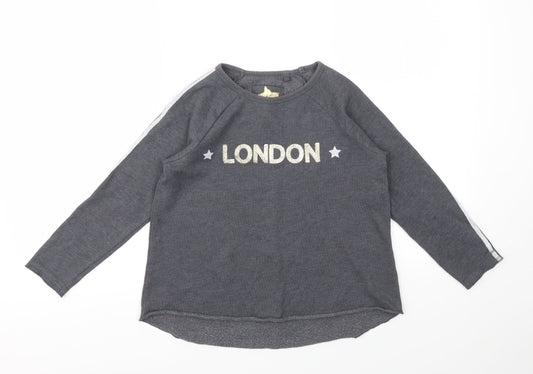 NEXT Girls Green   Pullover Jumper Size 8 Years
