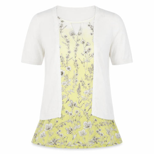 NEXT Womens Multicoloured Floral  Basic T-Shirt Size 8