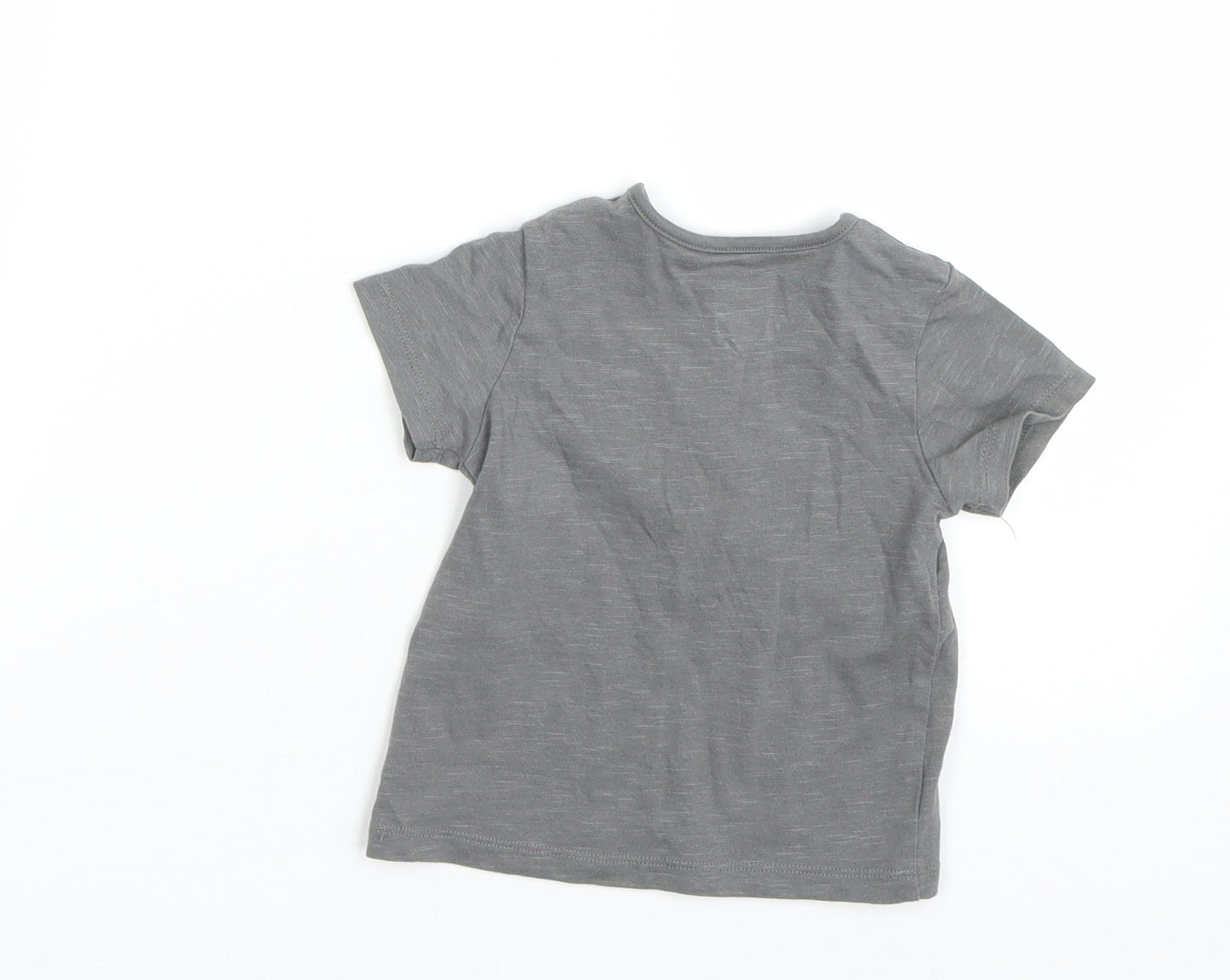 TU Girls Grey   Basic T-Shirt Size 9-12 Months