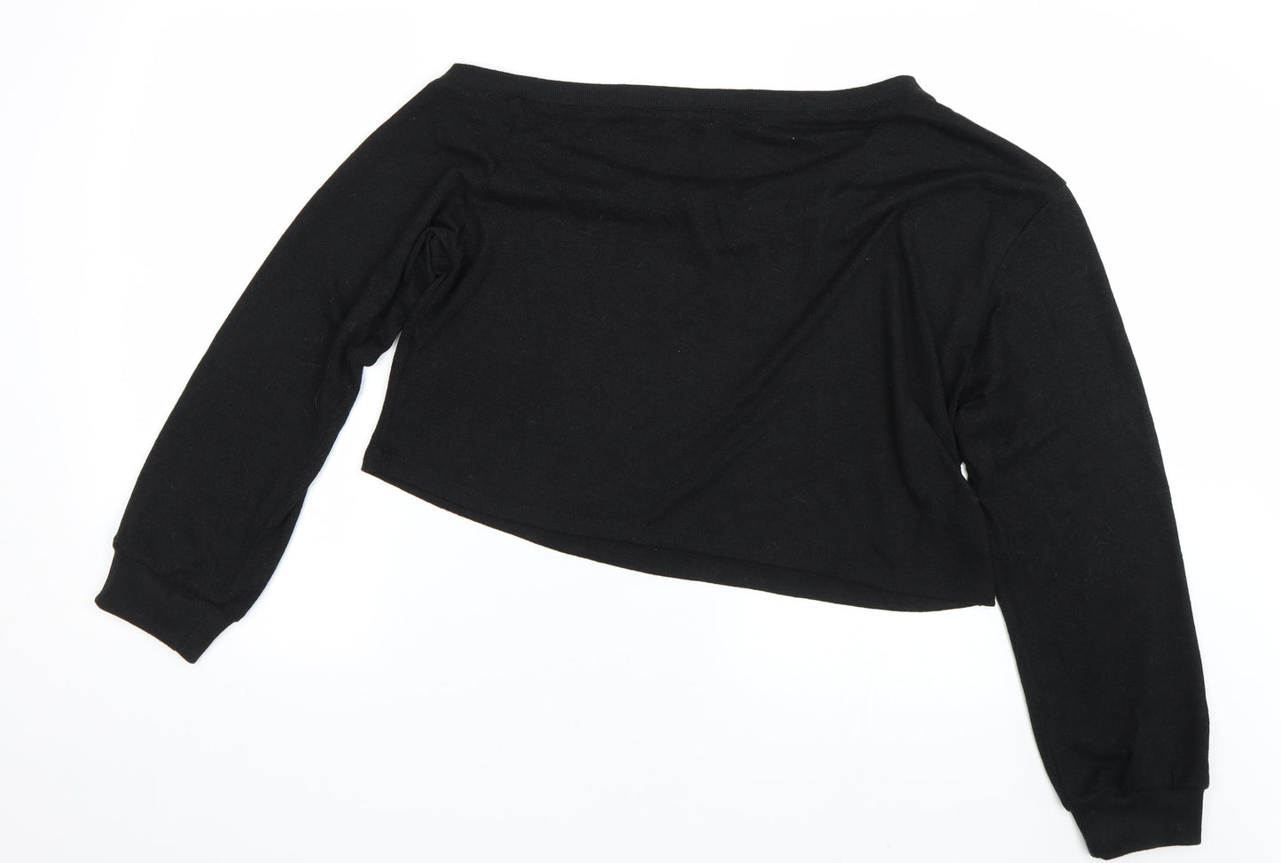 Loungeable Womens Black   Pullover Jumper Size 16