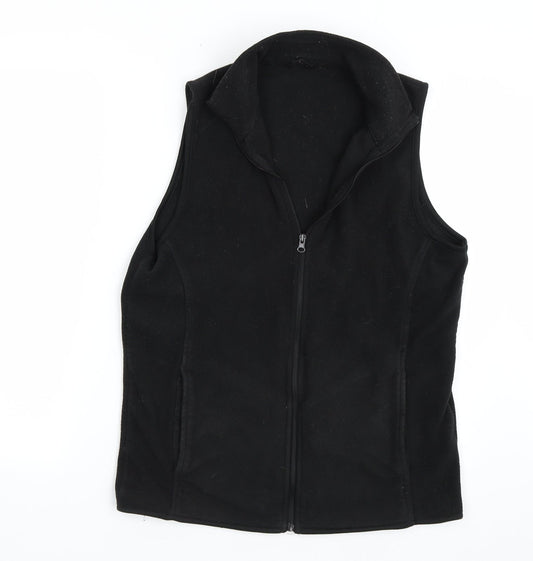 Result Womens Black   Full Zip Sweatshirt Size L
