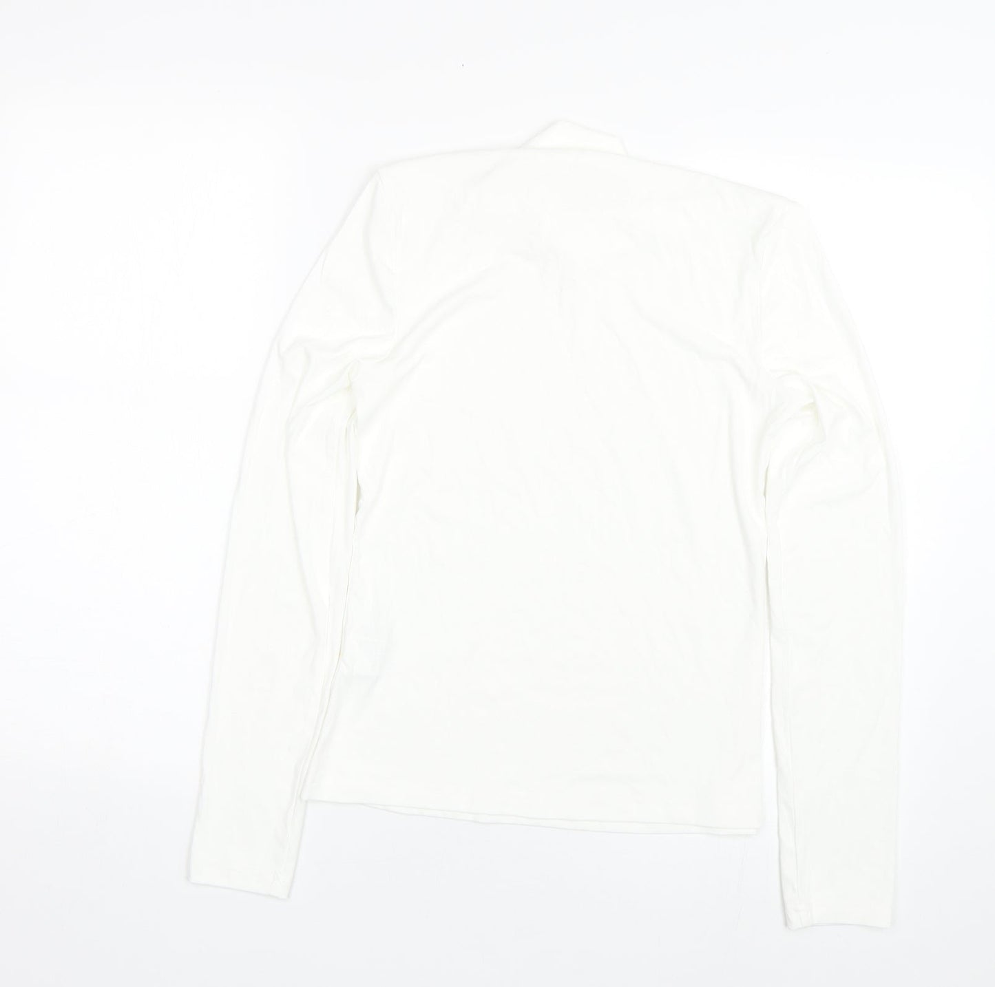 Shien Womens White   Basic T-Shirt Size L