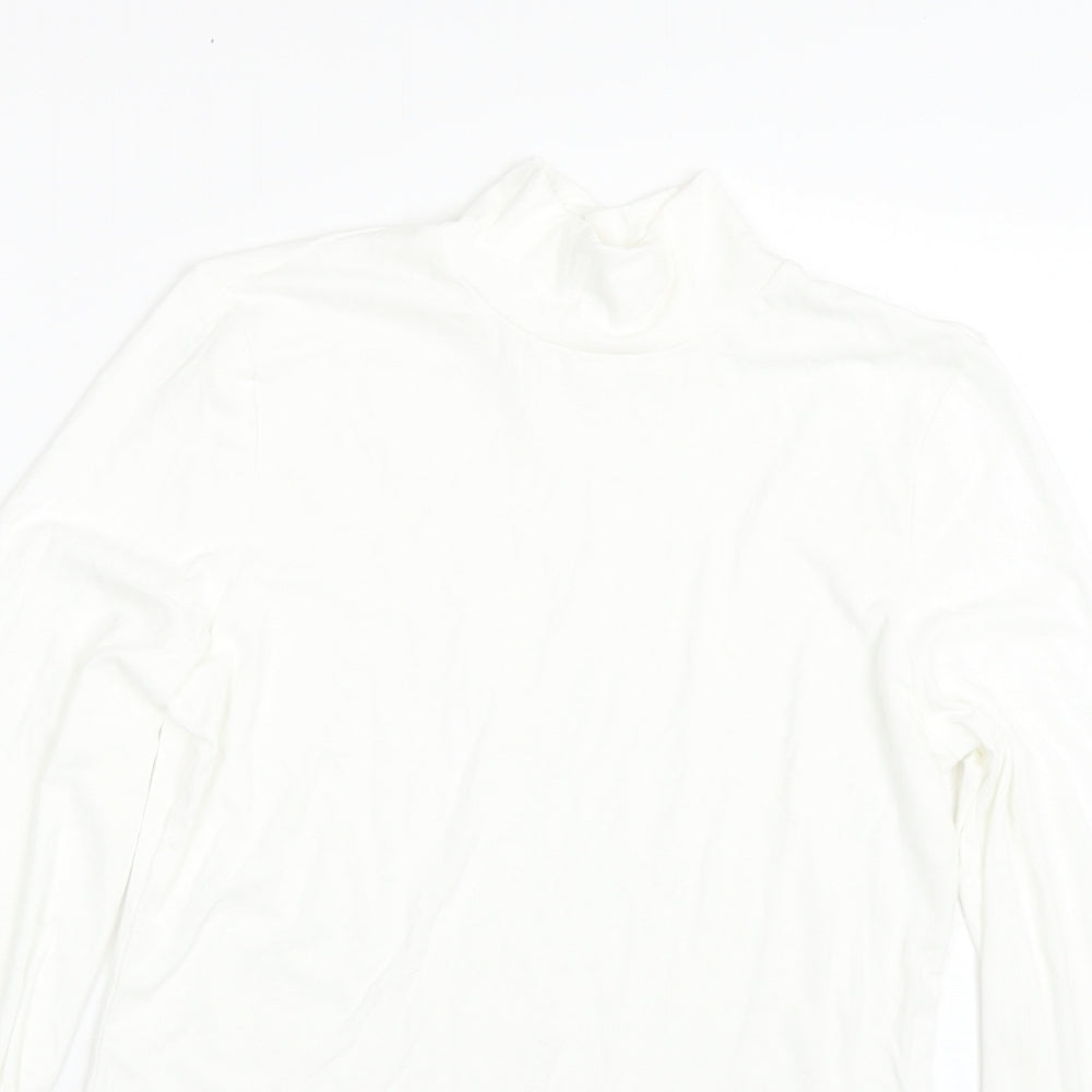 Shien Womens White   Basic T-Shirt Size L