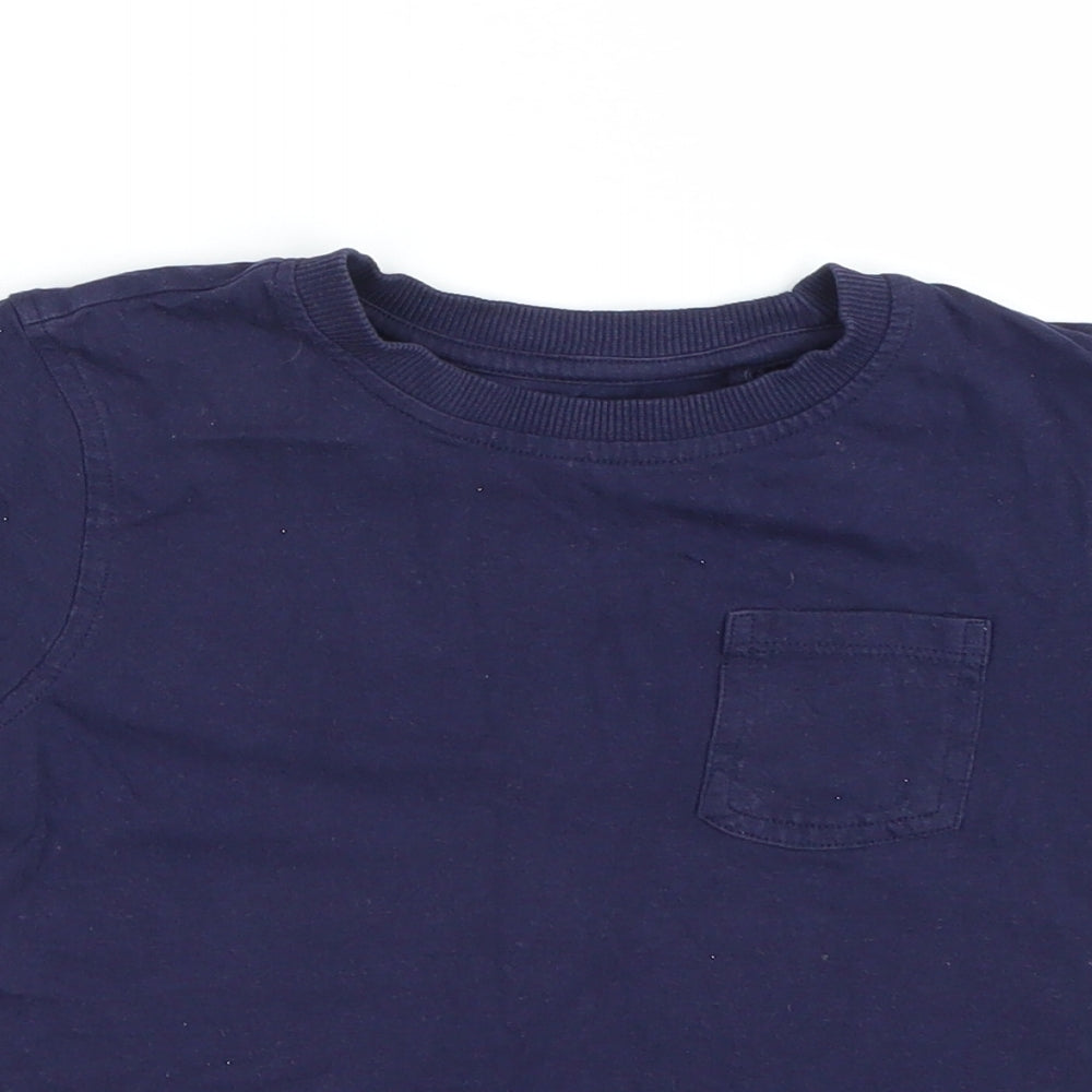 George Boys Blue   Basic T-Shirt Size 4-5 Years