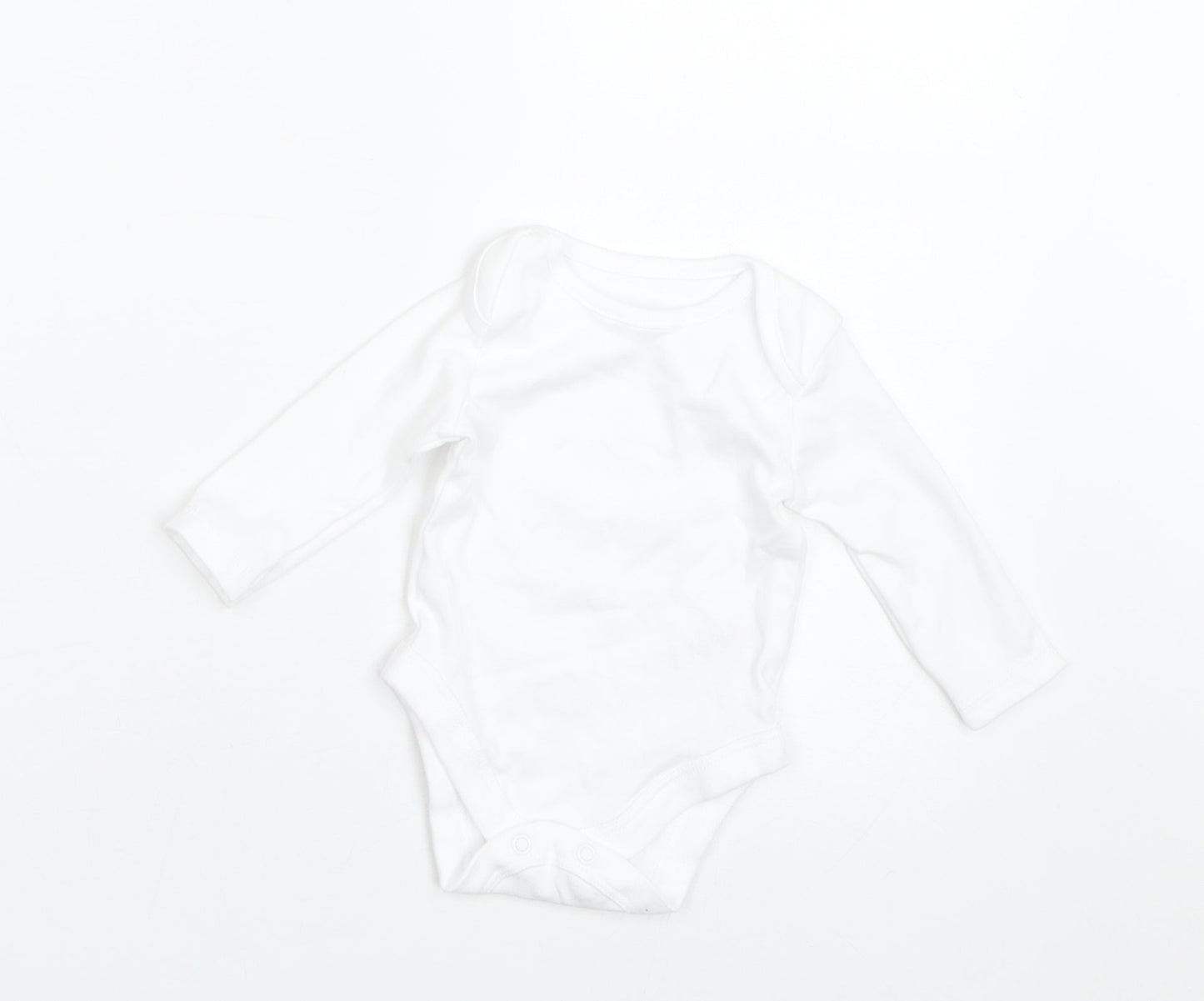 George Baby White   Basic T-Shirt Size 0-3 Months