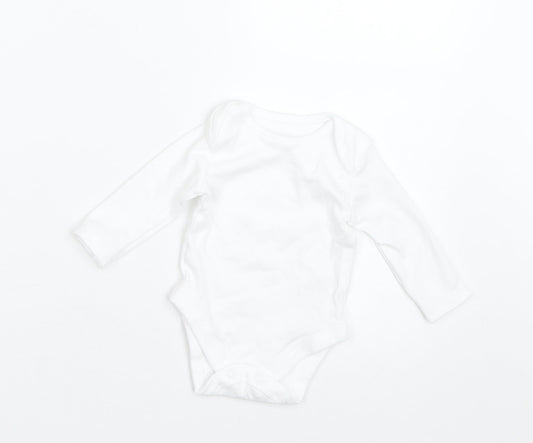 George Baby White   Basic T-Shirt Size 0-3 Months