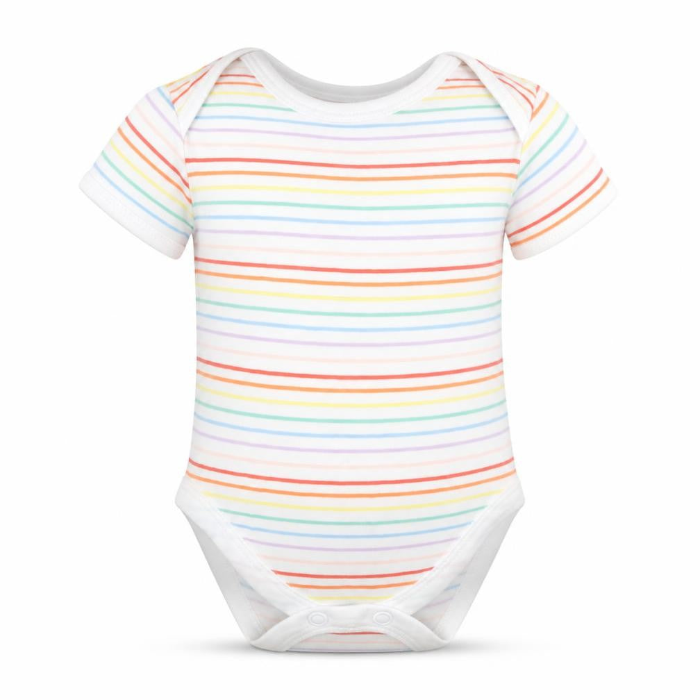Primark Baby Multicoloured Striped  Basic T-Shirt Size 0-3 Months