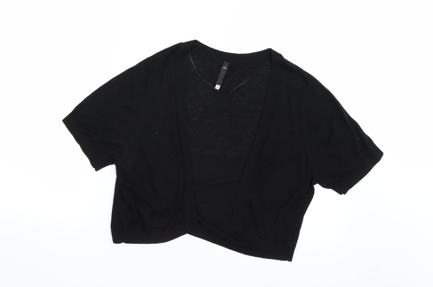 Woolworths Womens Black   Cape Jumper Size L