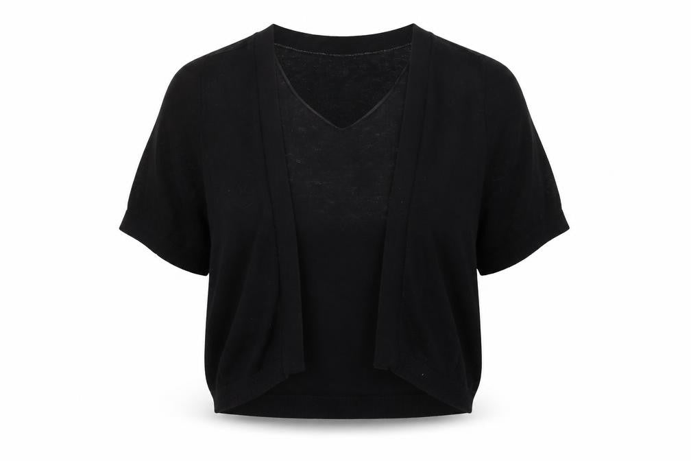 Woolworths Womens Black   Cape Jumper Size L