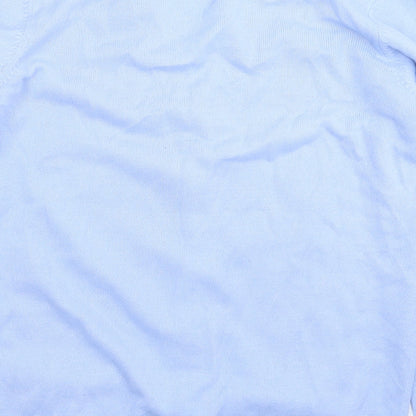 Isle Womens Blue  Knit Cardigan Jumper Size 12
