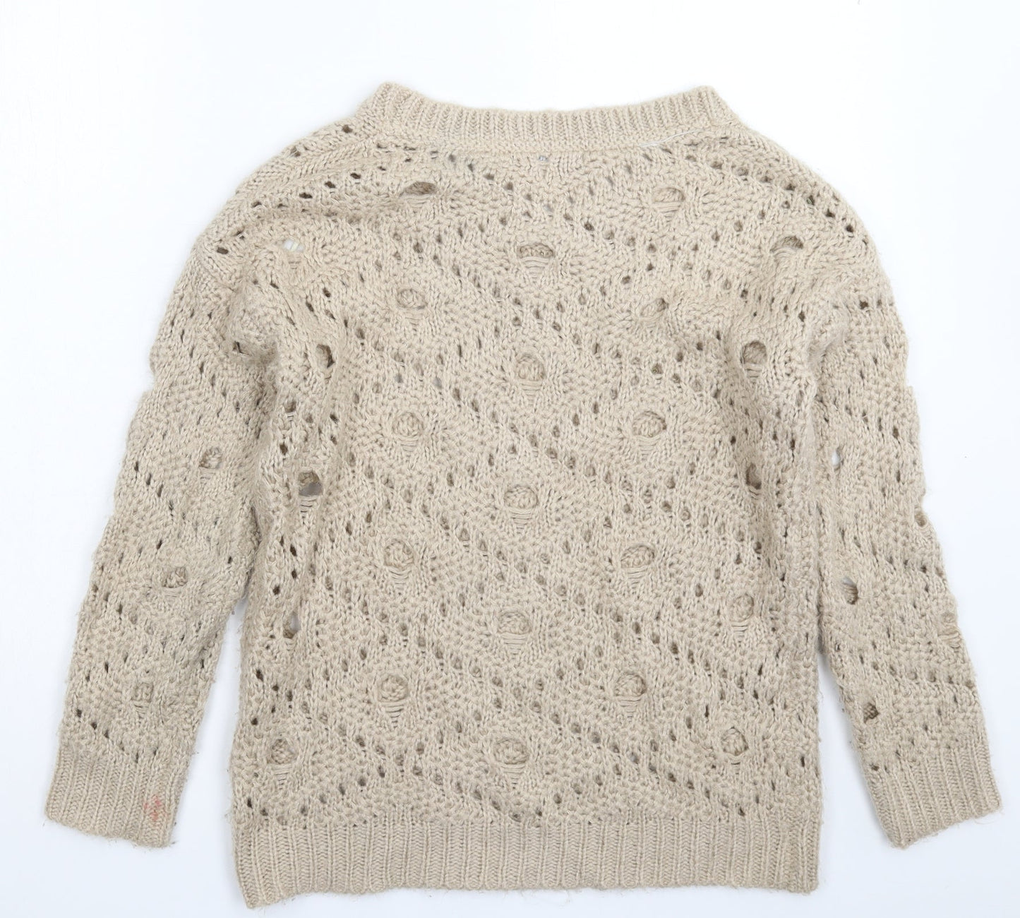 Atmosphere Womens Grey  Knit Pullover Jumper Size 8