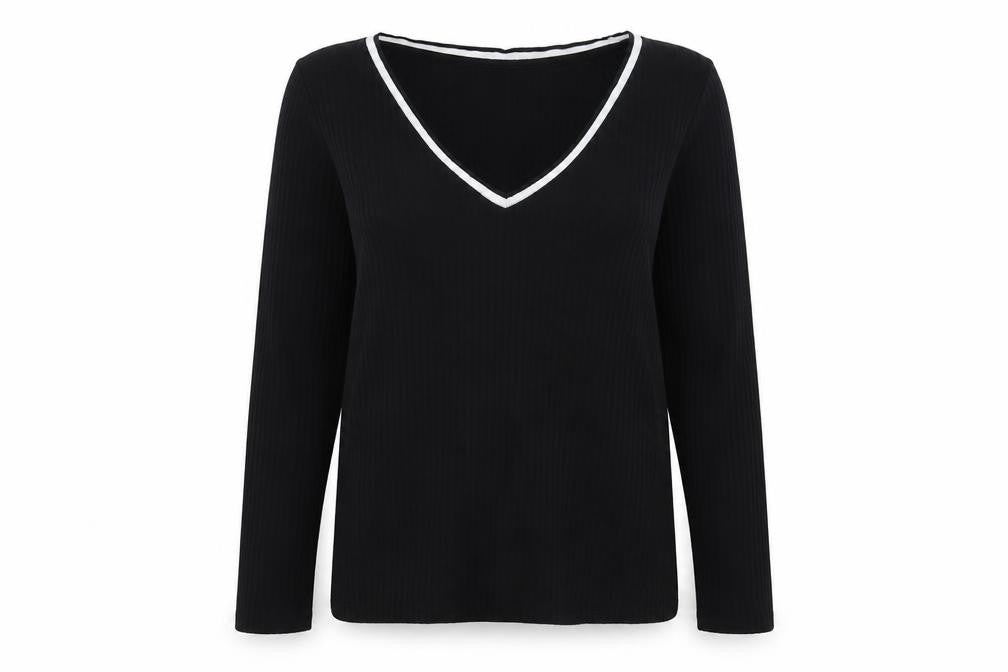 Marks & Spencer Womens Black  Knit Pullover Jumper Size 10