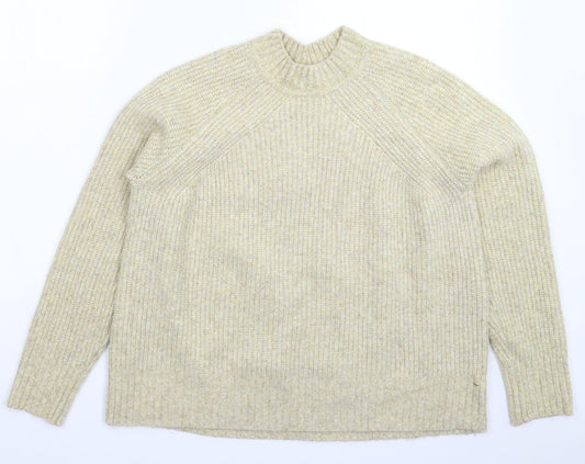 Marks and Spencer Womens Grey  Knit Pullover Jumper Size M