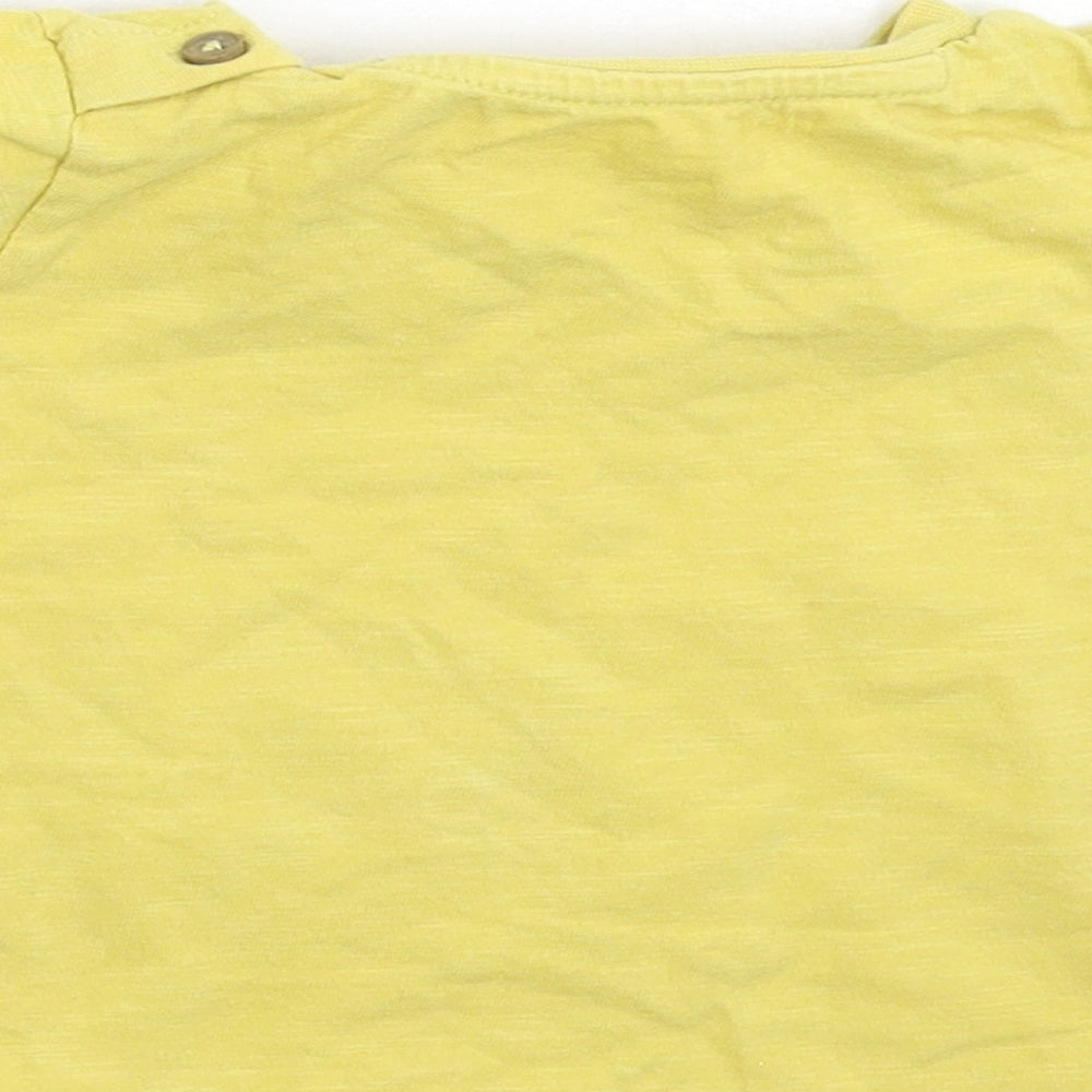 Marks and Spencer Baby Yellow   Basic T-Shirt Size 9-12 Months
