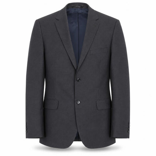 vesari Mens Grey   Jacket Suit Jacket Size 42