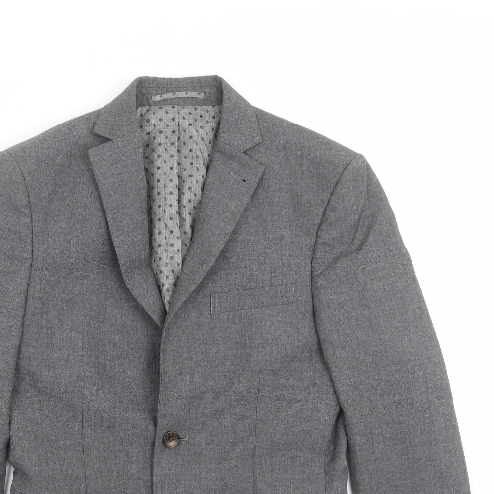 NEXT Mens Grey   Jacket Suit Jacket Size 34