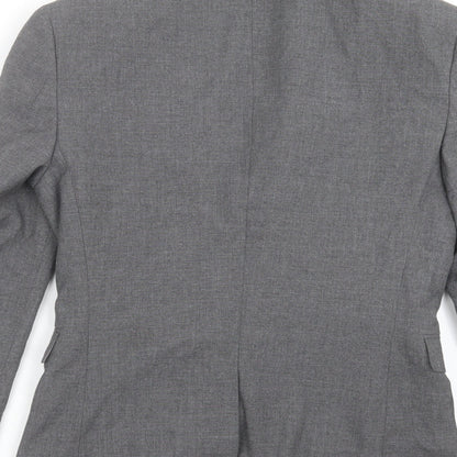 Next Mens Grey   Jacket Suit Jacket Size 34