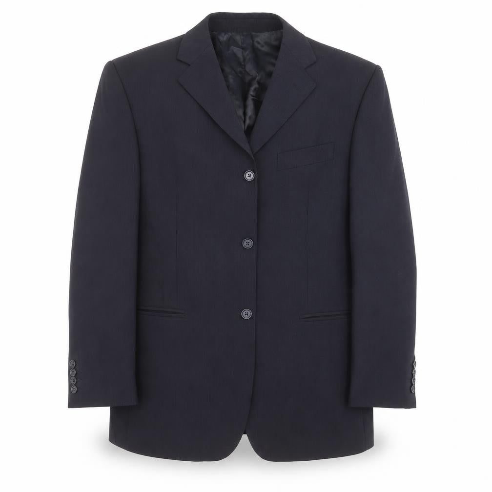 BHS Mens Blue Striped  Jacket Suit Jacket Size 40