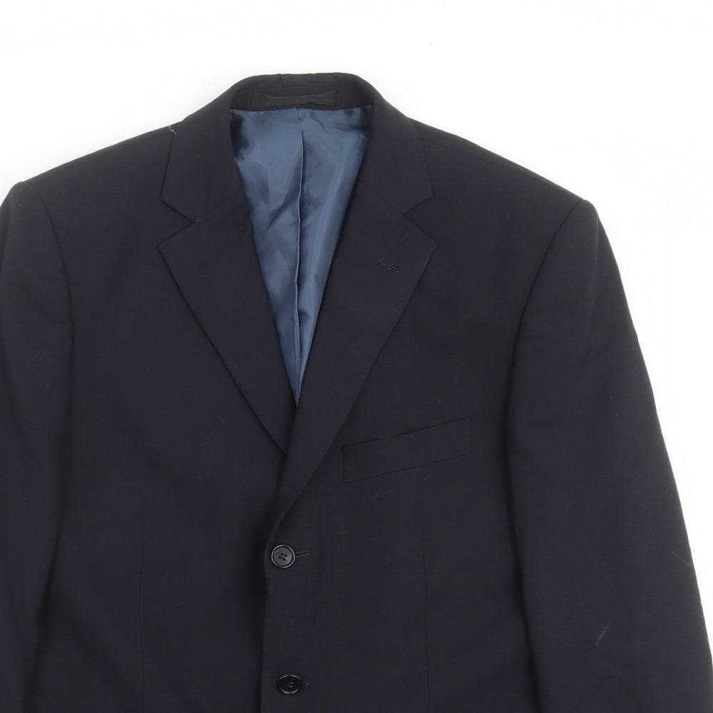 Marks and Spencer Mens Blue   Jacket Suit Jacket Size 40