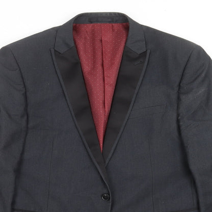 Next Mens Grey   Jacket Suit Jacket Size 44