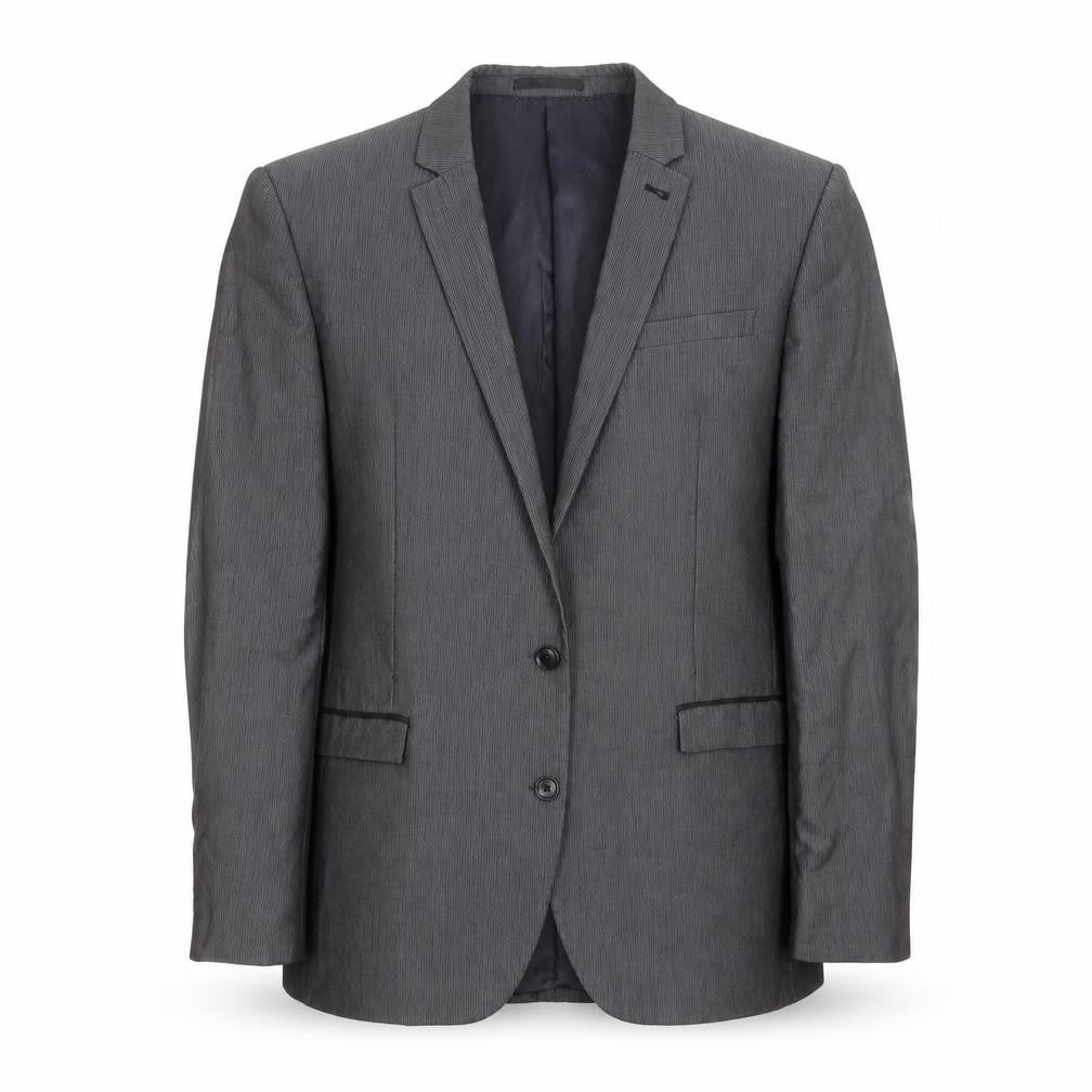NEXT Mens Grey Striped  Jacket Suit Jacket Size 44