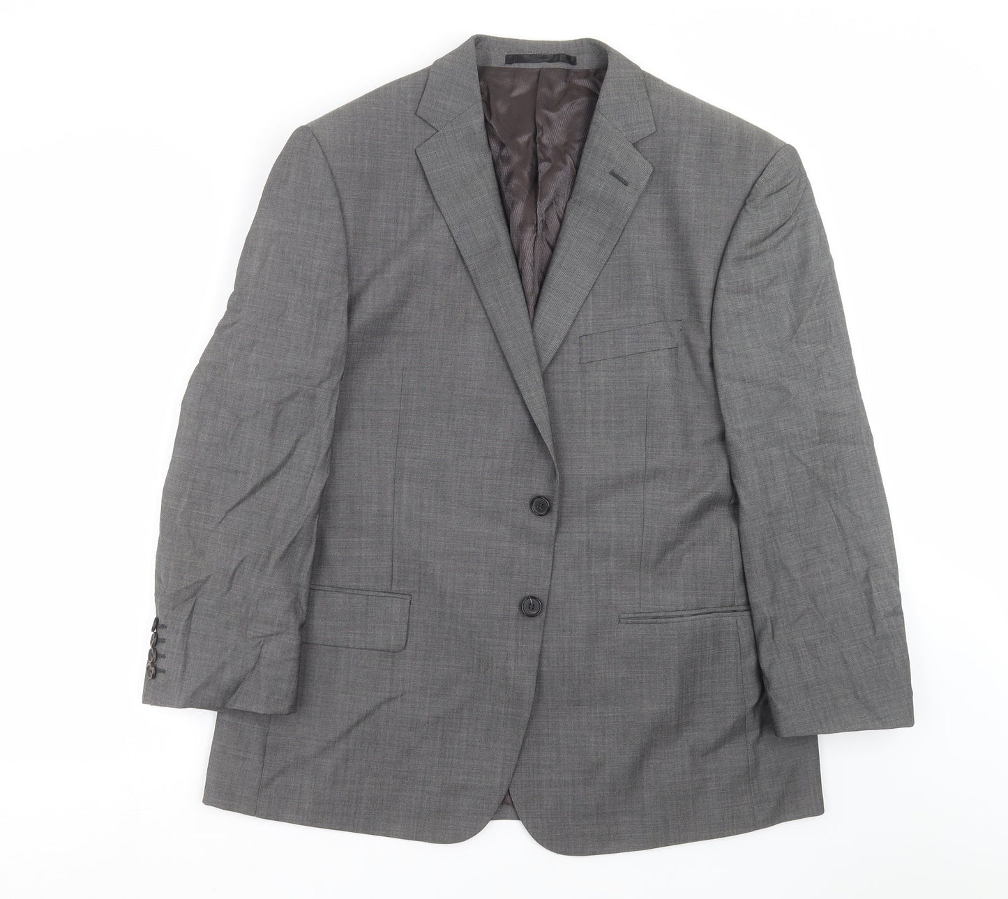 Marks and Spencer Mens Grey   Jacket Suit Jacket Size 42