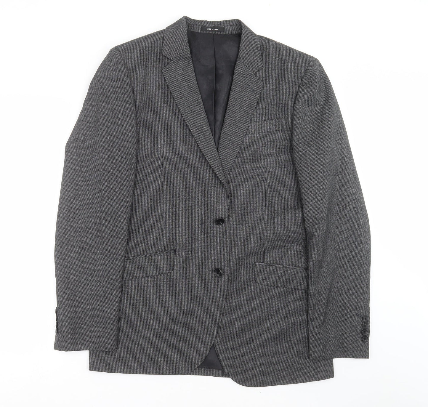Cedar Wood State Mens Grey   Jacket Suit Jacket Size 40