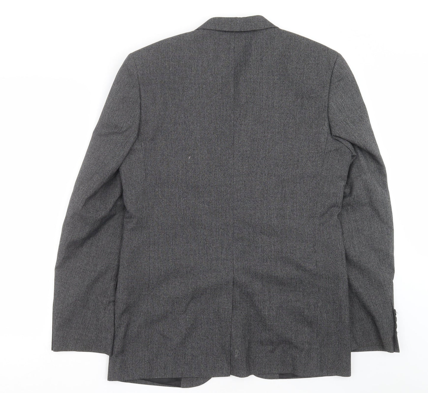 Cedar Wood State Mens Grey   Jacket Suit Jacket Size 40